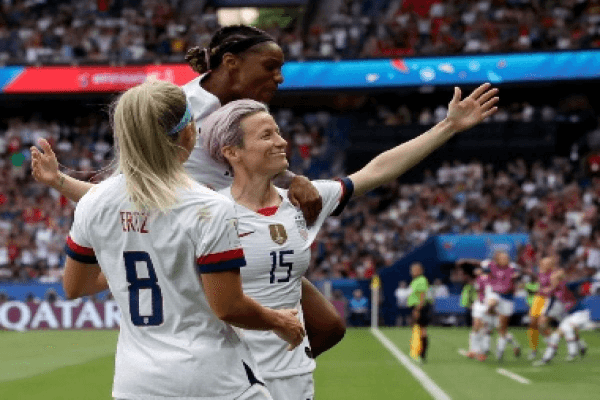 Rapinoe Dominates as USA Wins; Favorites in Semifinals?