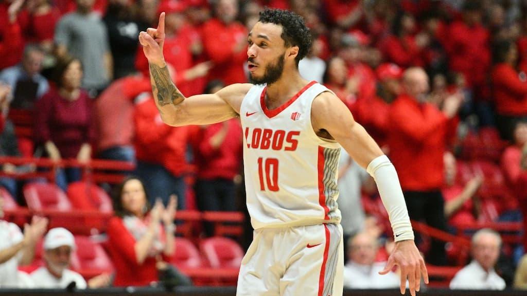 Utah State vs New Mexico basketball prediction odds picks 1/16/2024 cover