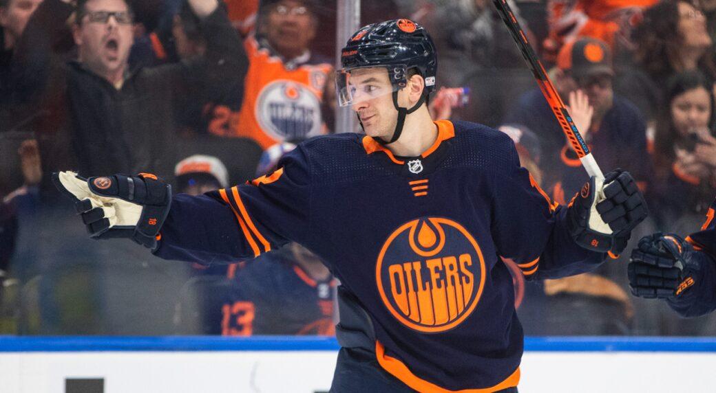 Zach Hyman has scored 11 times for the Oilers this playoffs