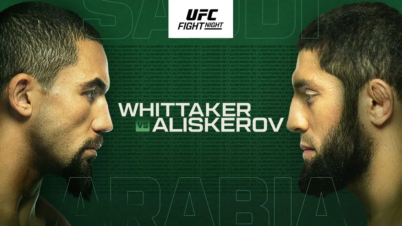 UFC Saudi Arabia: Whittaker vs. Aliskerov Odds, Main Event & Prelim Picks, Schedule, & How to Watch