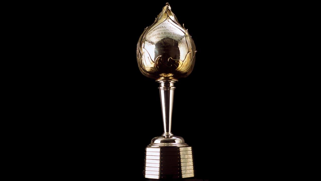 The Hart Trophy is awarded to the MVP of the NHL Season