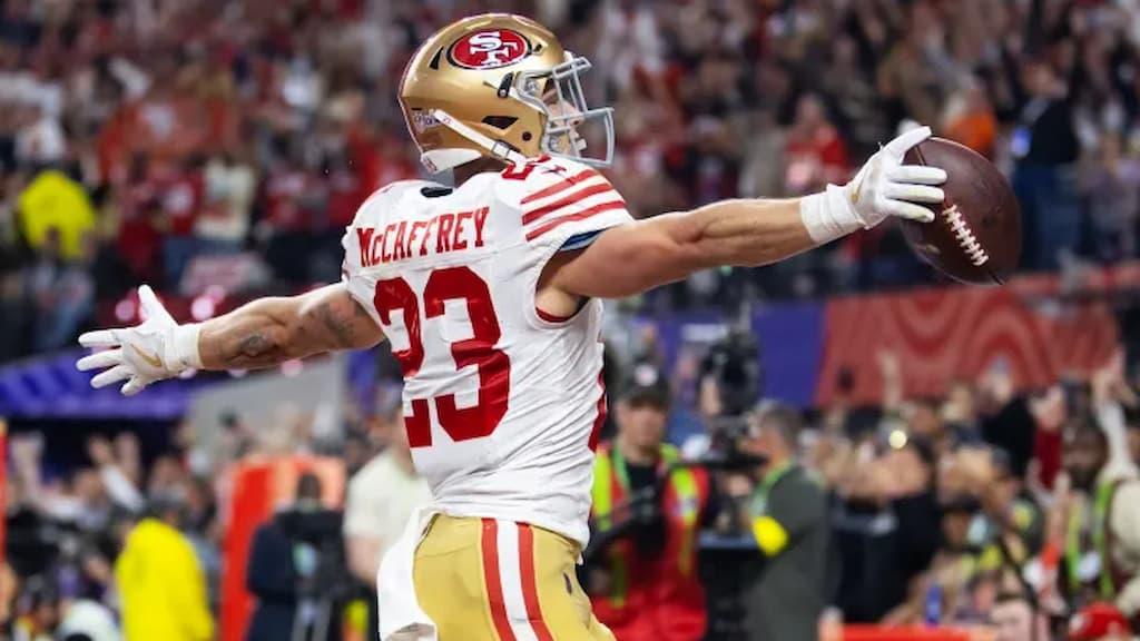 Christian McCaffrey was limited in practice on Thursday, and his status for Sunday is questionable - 49ers Seahawks Picks