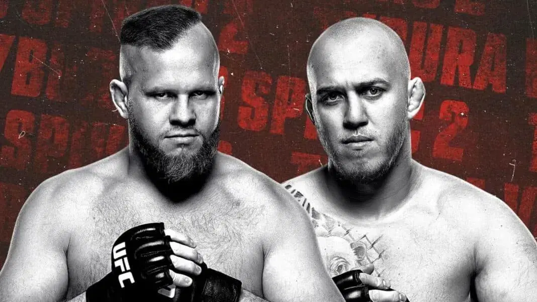 UFC Vegas 95: Tybura vs Spivac 2 Full Card Odds, Schedule, & Watch Info