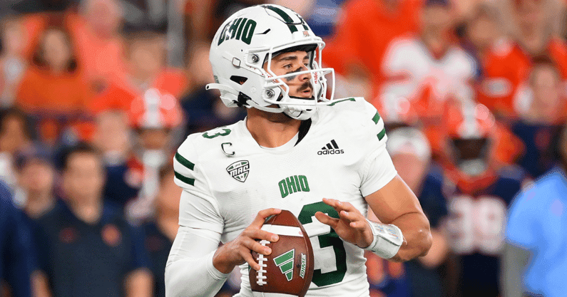 The dual threat QB for the Bobcats looks to win a bowl game this season