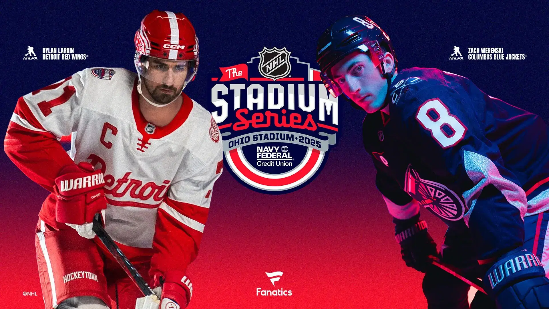 NHL Stadium Series: Red Wings vs Blue Jackets Picks and Odds