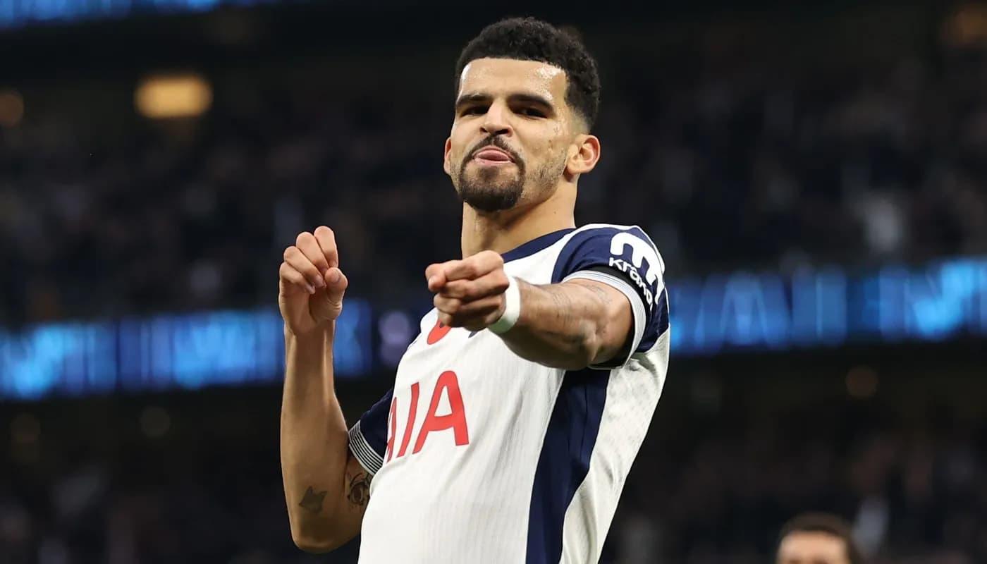 Dominic Solanke is back in the lineup for Tottenham after being inured for most of the year - Tottenham Crystal Palace Picks