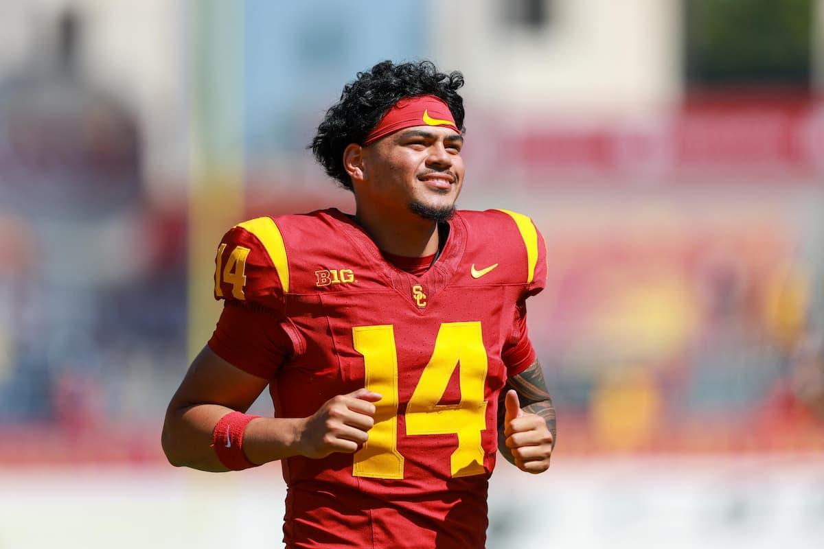 Jayden Maiava and USC host the Iowa Hawkeyes this Saturday in LA - Iowa USC Picks