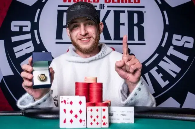 Zachary Fischer Wins WSOPC Cherokee Main Event Title