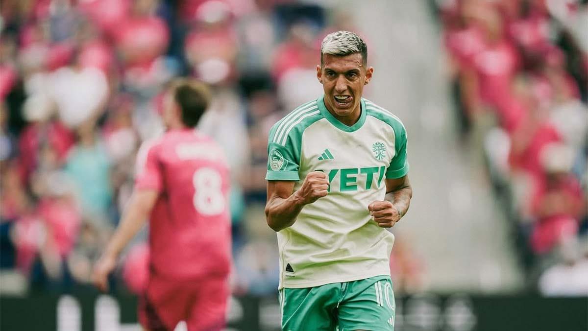 Myrto Uzuni has six goals for Austin FC this MLS season - Austin Nashville Picks