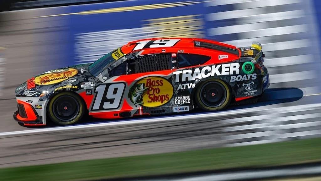 Chase Briscoe and his No. 19 Joe Gibbs Racing car are on pole for the Hollywood Casino 400 at Kansas Speedway - NASCAR Cup Series 2025 Hollywood Casino Predictions & Picks