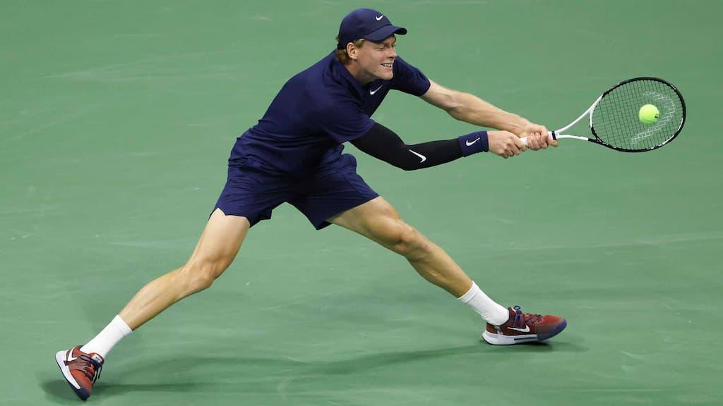 Top-ranked tennis star Jannik Sinner in action at the US Open - Jannik Sinner vs. Carlos Alcaraz 2025 US Open Men's Singles Final Prediction & Picks