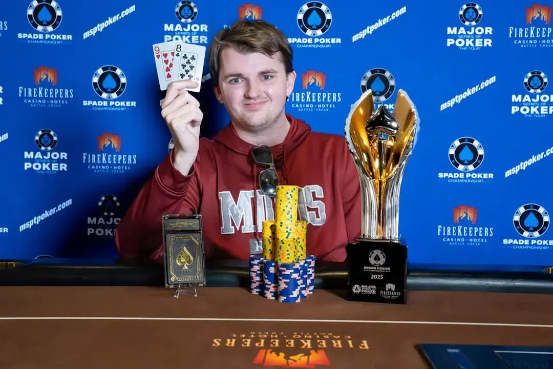 Merritt Kuhn Wins MSPT Spade Poker Championship