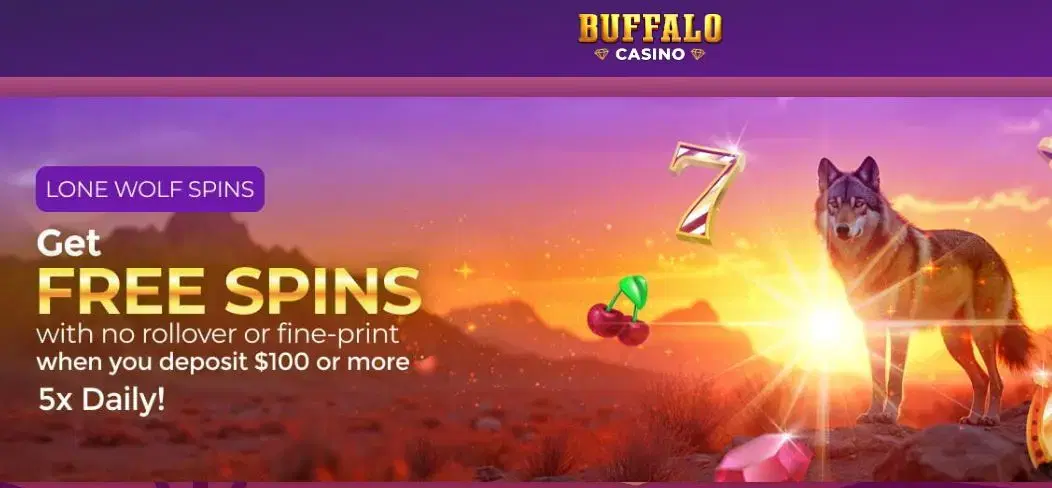 Buffalo Casino Offers Free Spin Promos for Every Player