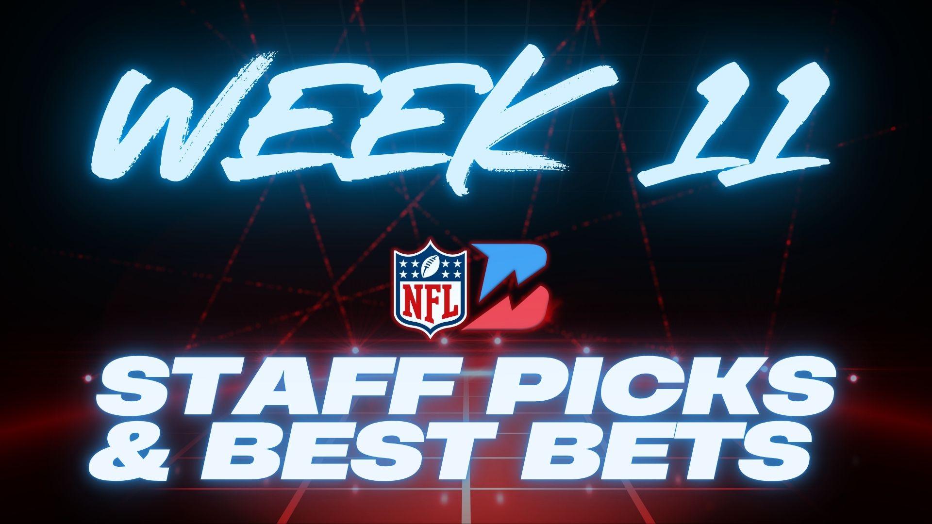 NFL Week 11 Staff Picks: Best Bets & Props from our NFL Staff
