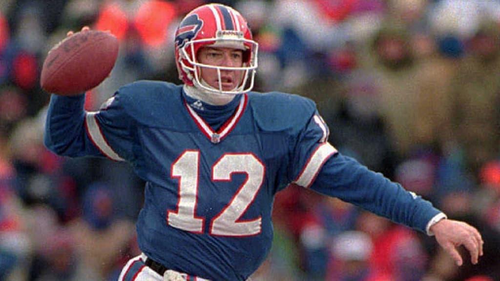 Legendary Buffalo Bills quarterback Jim Kelly