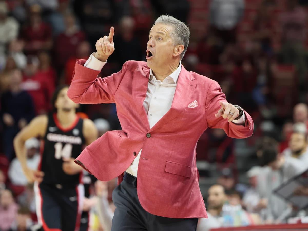 Coach Cal and Arkansas play their final home game at Bud Walton Arena tonight - NCAA Basketball Picks