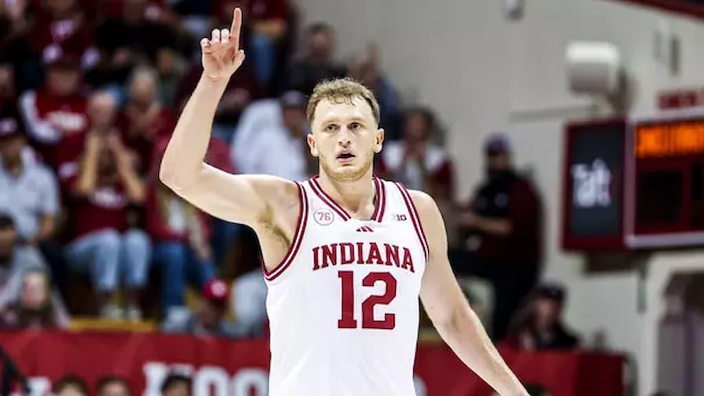Tucker DeVries and Indiana bring their three game losing streak into Ann Arbor tonight - Indiana Michigan Picks