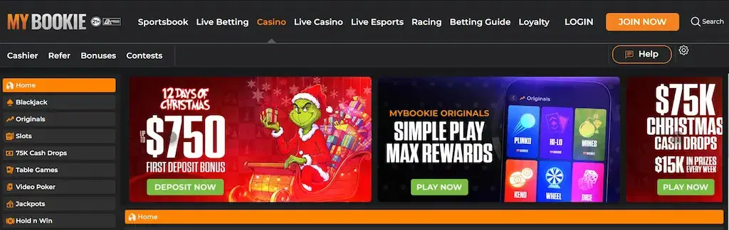 MyBookie Casino FI Dec 2025