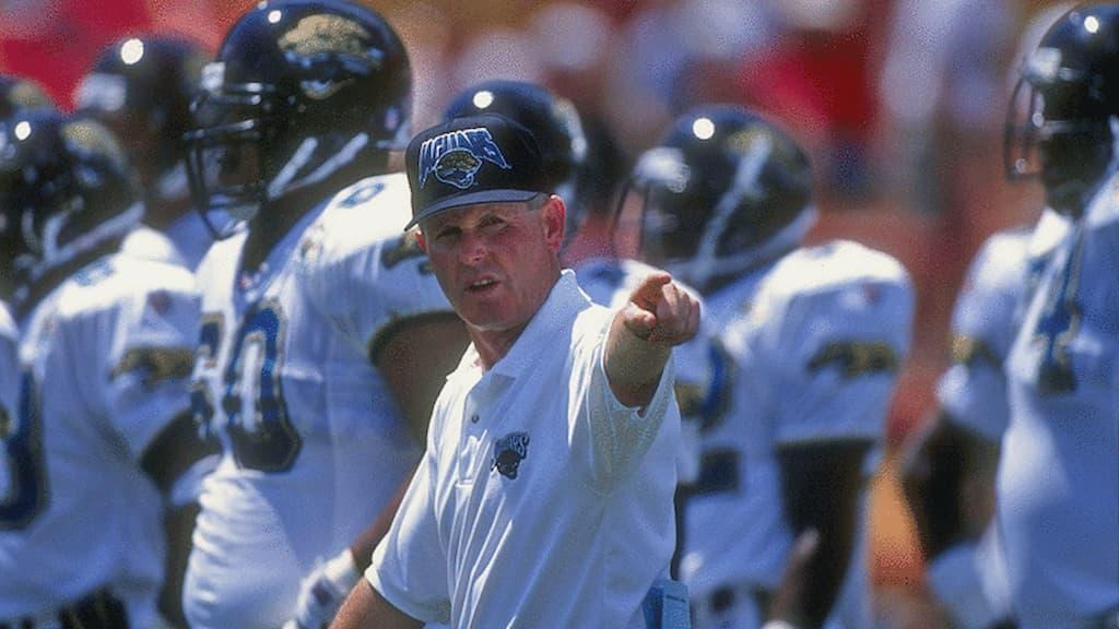 Former Jacksonville Jaguars head coach Tom Coughlin led the team from 1995 to 2003