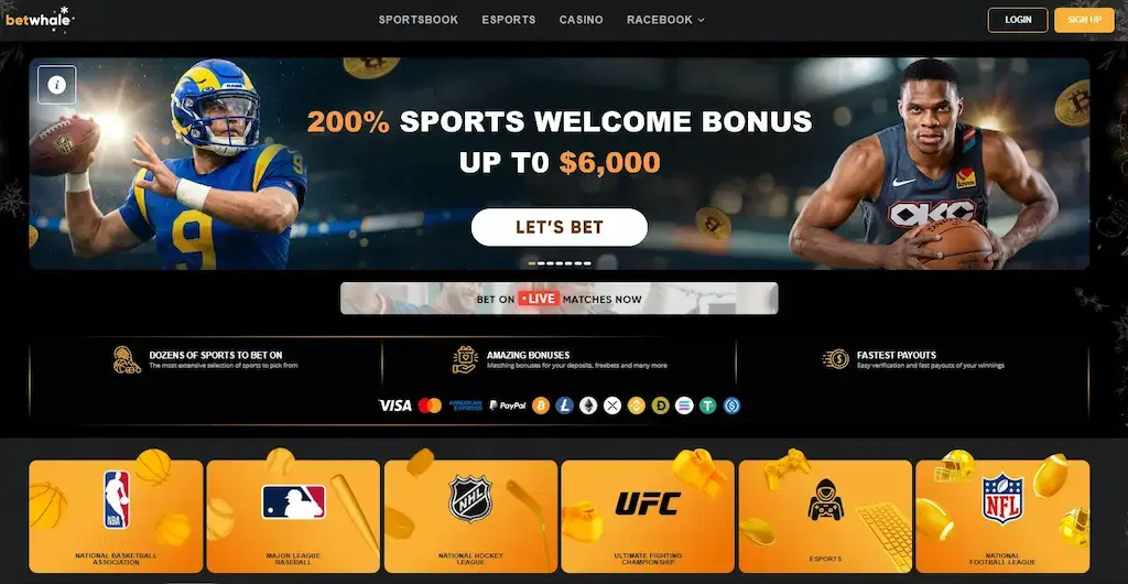 BetWhale Sportsbook FI Jan 2026