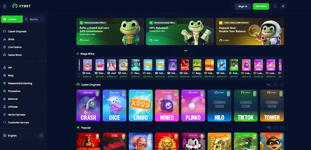 Cybet Casino FI Jan 2026