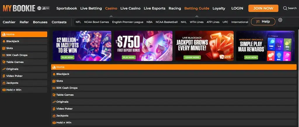 MyBookie Casino FI Jan 2026