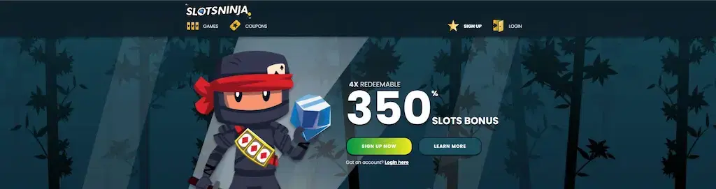 Slots Ninja Casino Expert Review and Bonuses