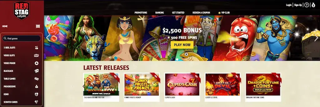 Red Stag Casino FI Feb 2026