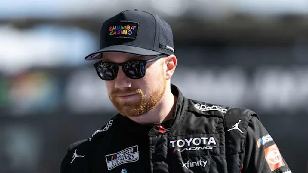 Tyler Reddick, the polesitter for the NASCAR Cup Series Autotrader 400