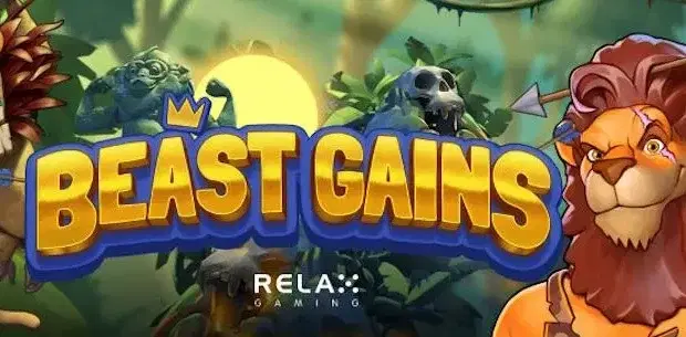 Relax Gaming's Beast Gains Slot Arrives at Bitz.io Casino