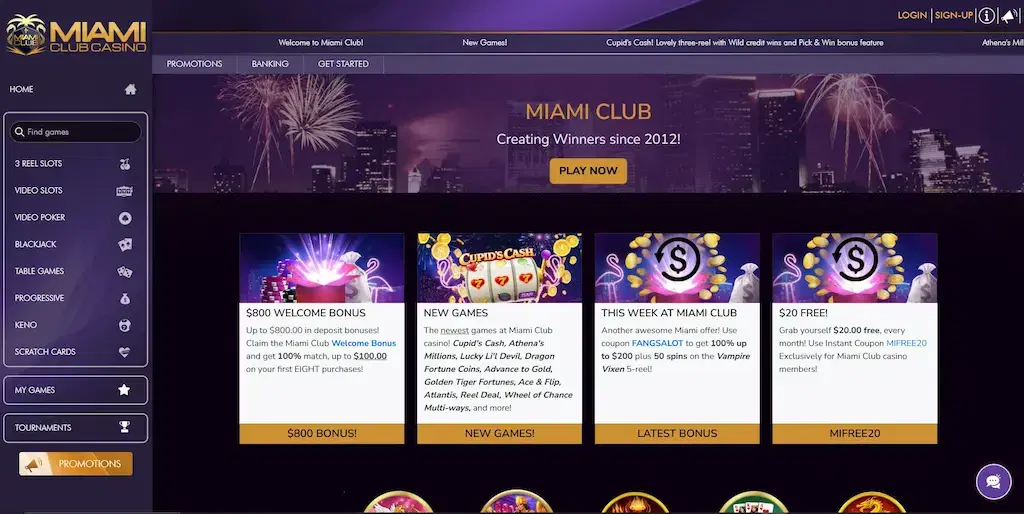 Miami Club Casino FI Mar 2026