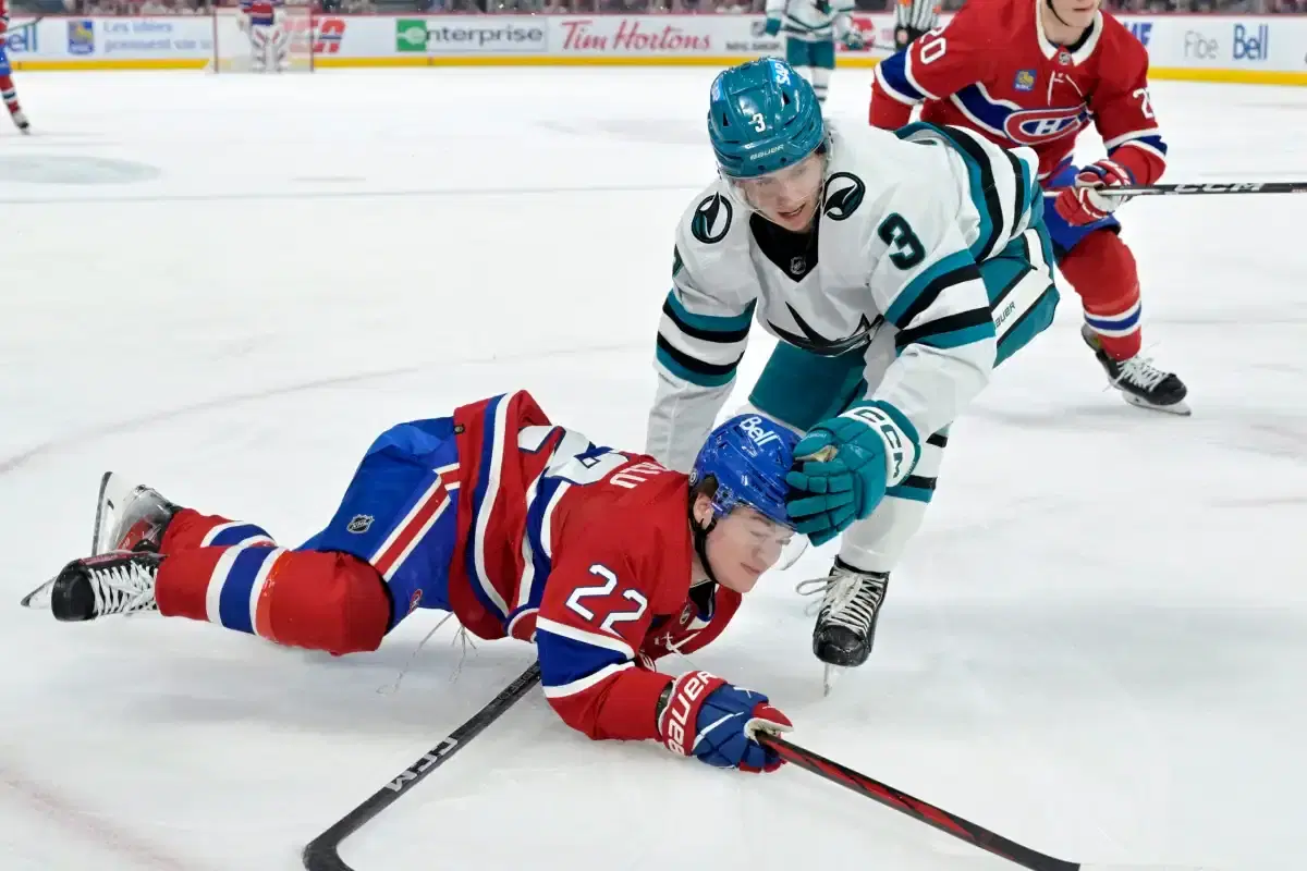 Cole Caufield and Jon Klingberg