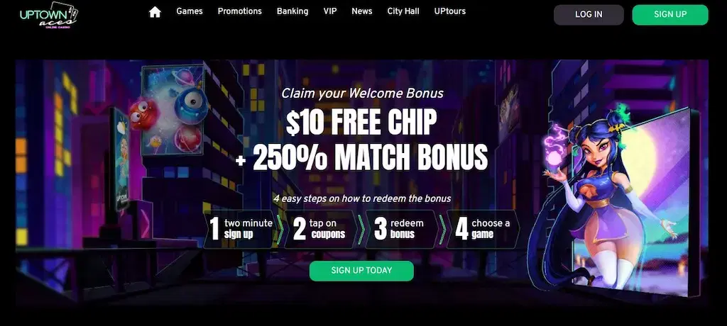 Uptown Aces Casino FI Mar 2026