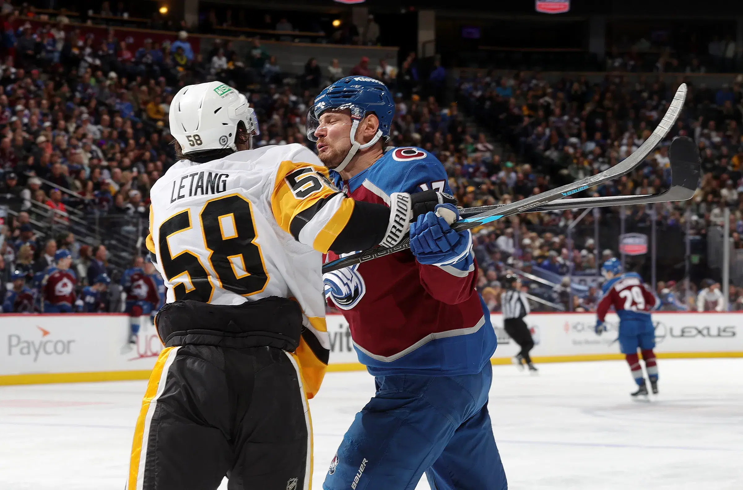 Kris Letang and Parker Kelly