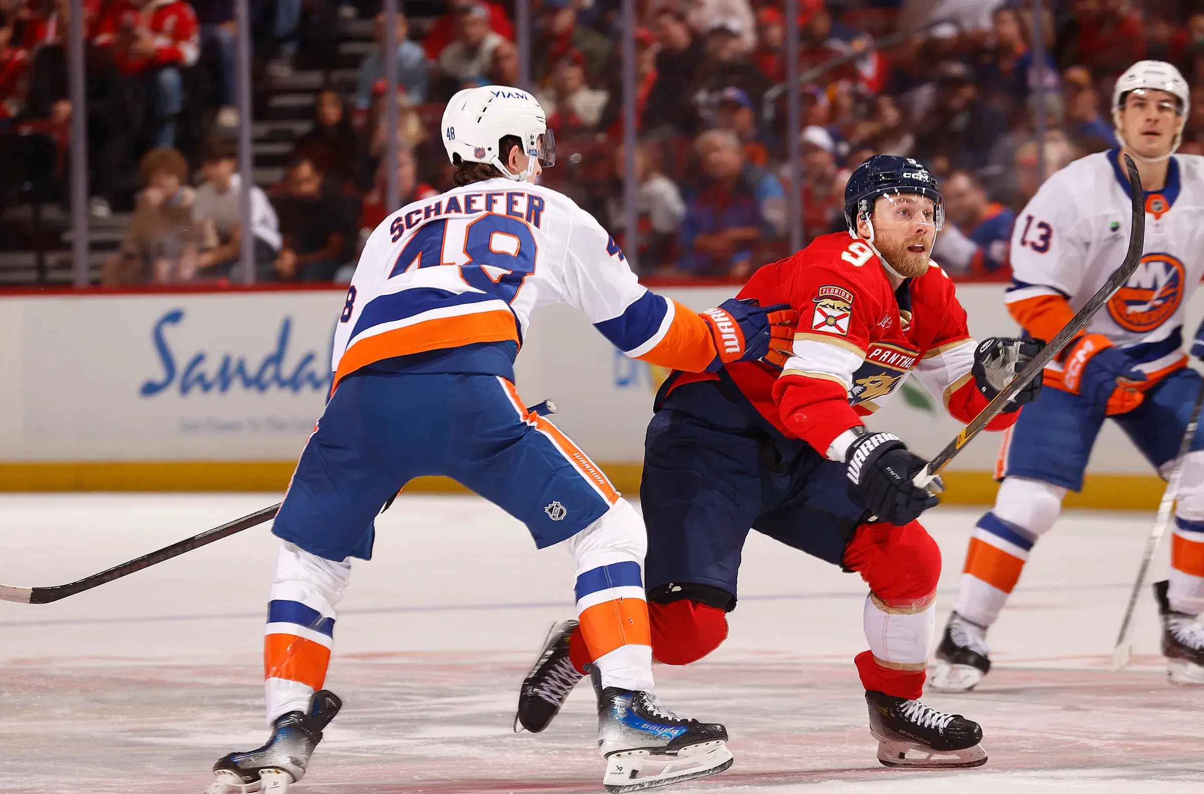 Matthew Schaefer and Sam Bennett