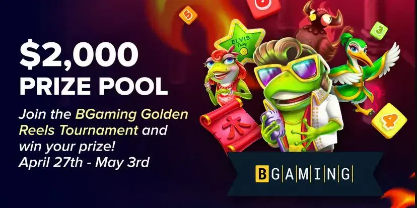 BGaming Golden Reels Tournament Goes Live at Wild.io