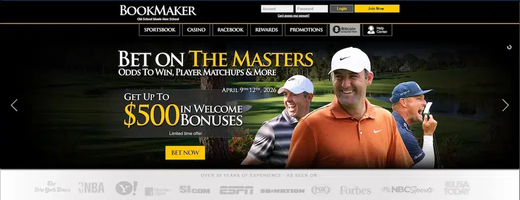 Bookmaker Sportsbook FI Apr 2026