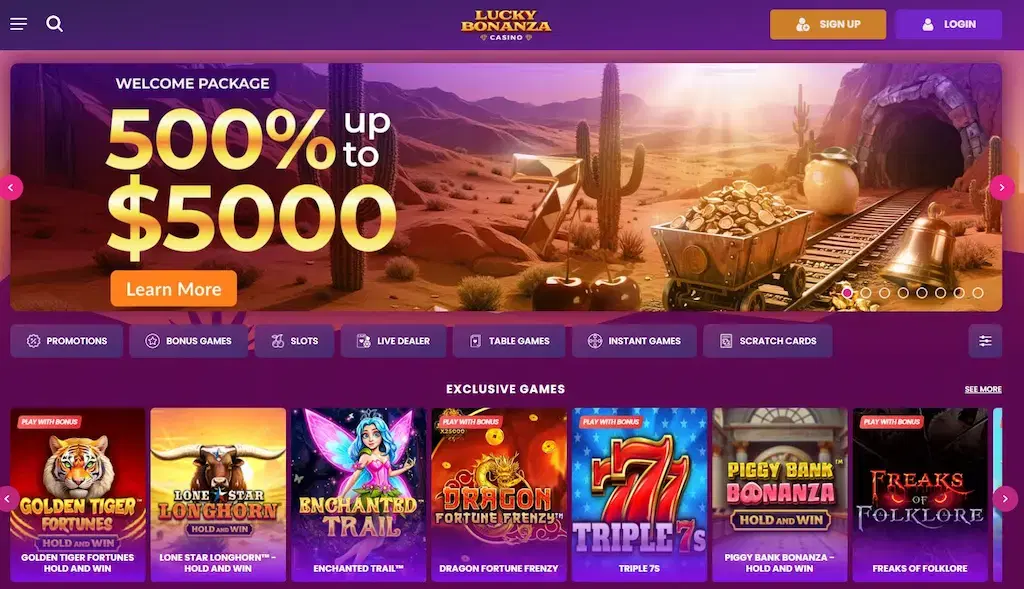 Lucky Bonanza FI Apr 2026