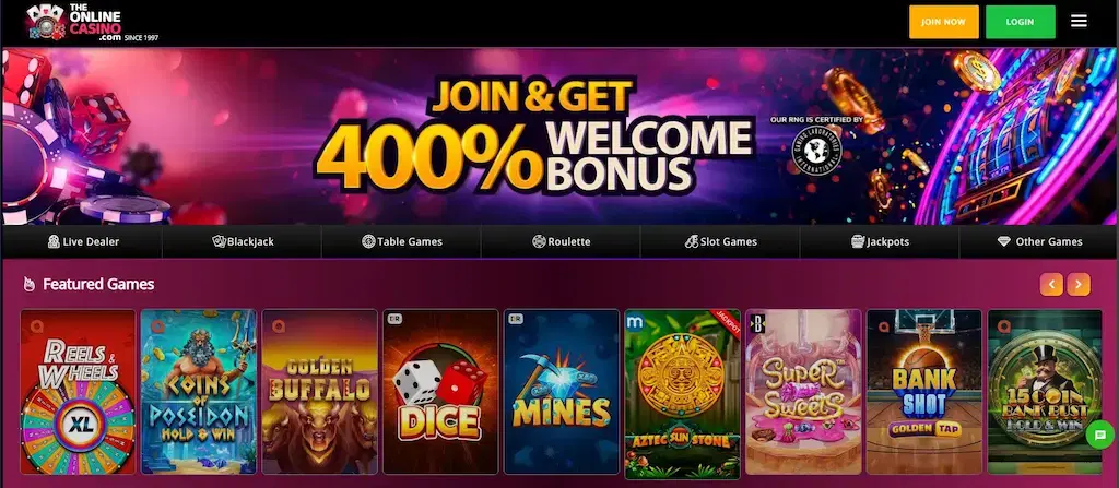 The Online Casino FI Apr 2026