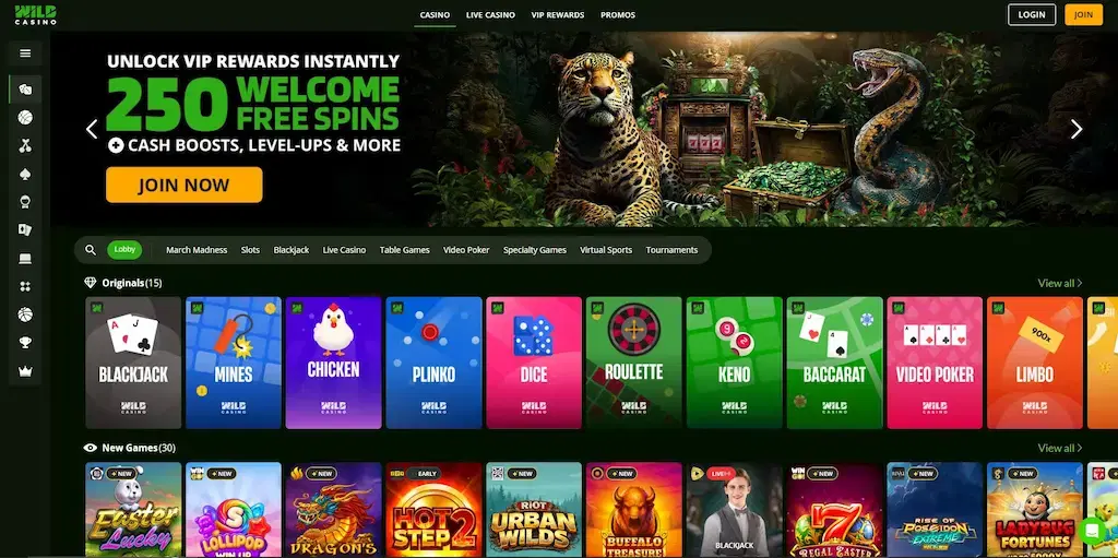 Wild Casino FI Apr 2026