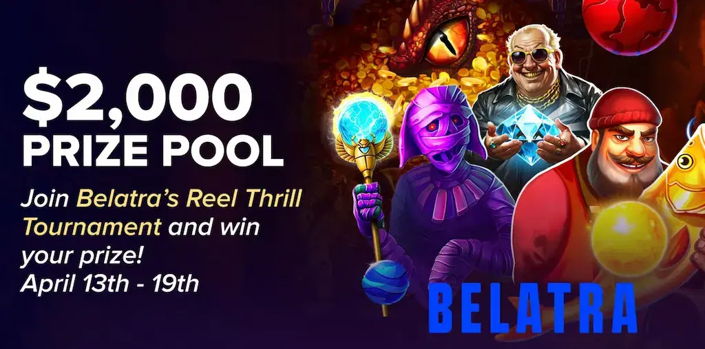 Belatra Reel Thrill Tournament Now Live at Wild.io