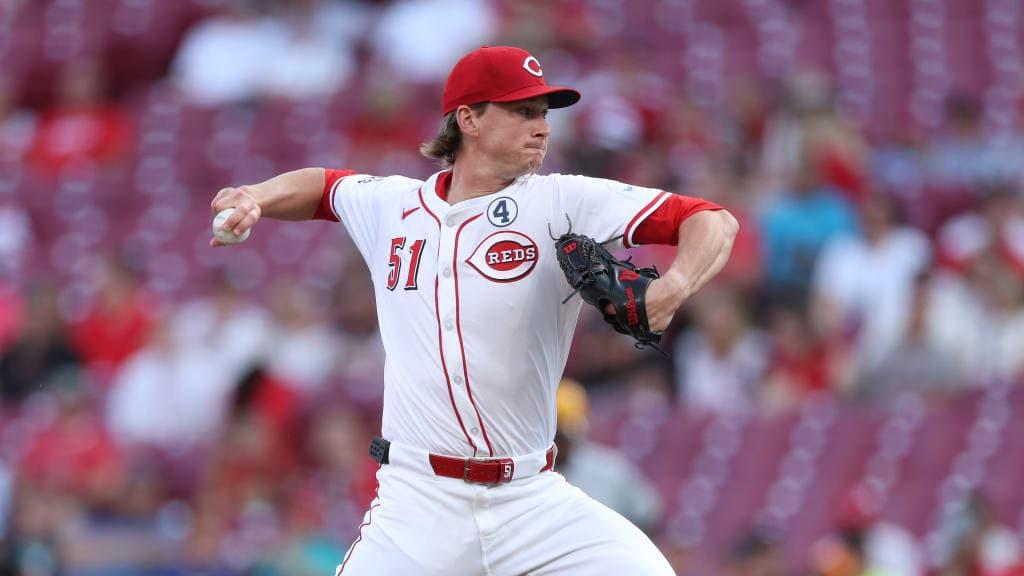 Brady Singer has been pitching better recently, but he has a tough matchup tonight at home against the Phillies - Phillies Reds Picks