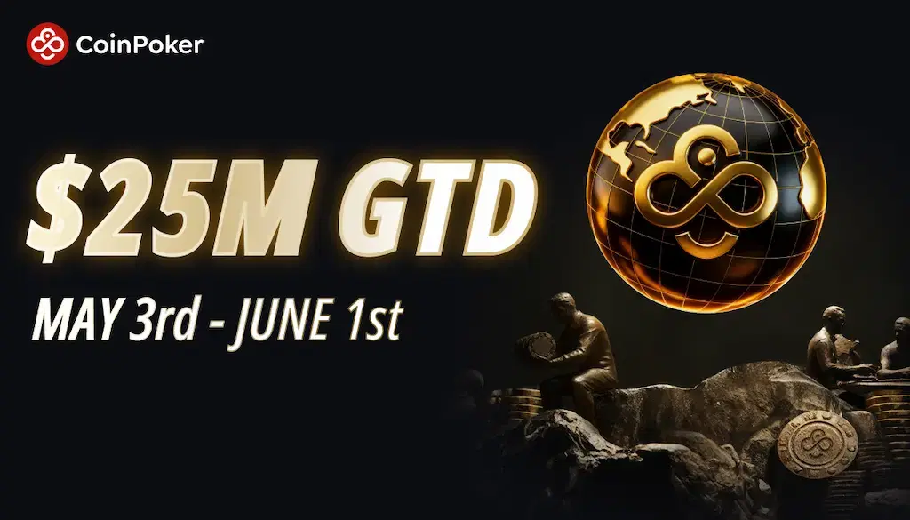 CoinPoker Launches $25M World Poker Masters 2026 Series