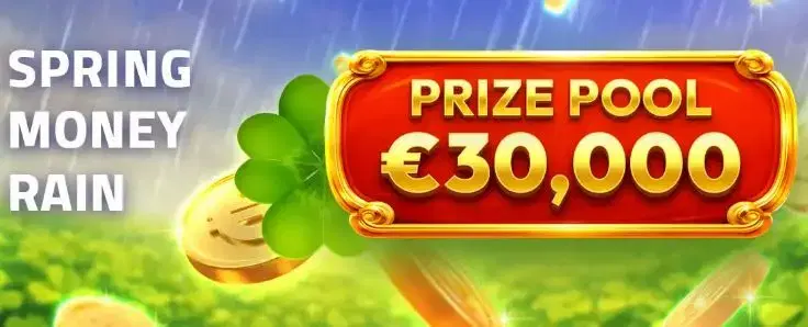 mBitcasino Launches 1spin4win Spring Money Rain Promo