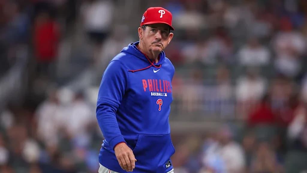 Former Philadelphia Phillies manager Rob Thomson, who was fired on Tuesday, April 28, 2026