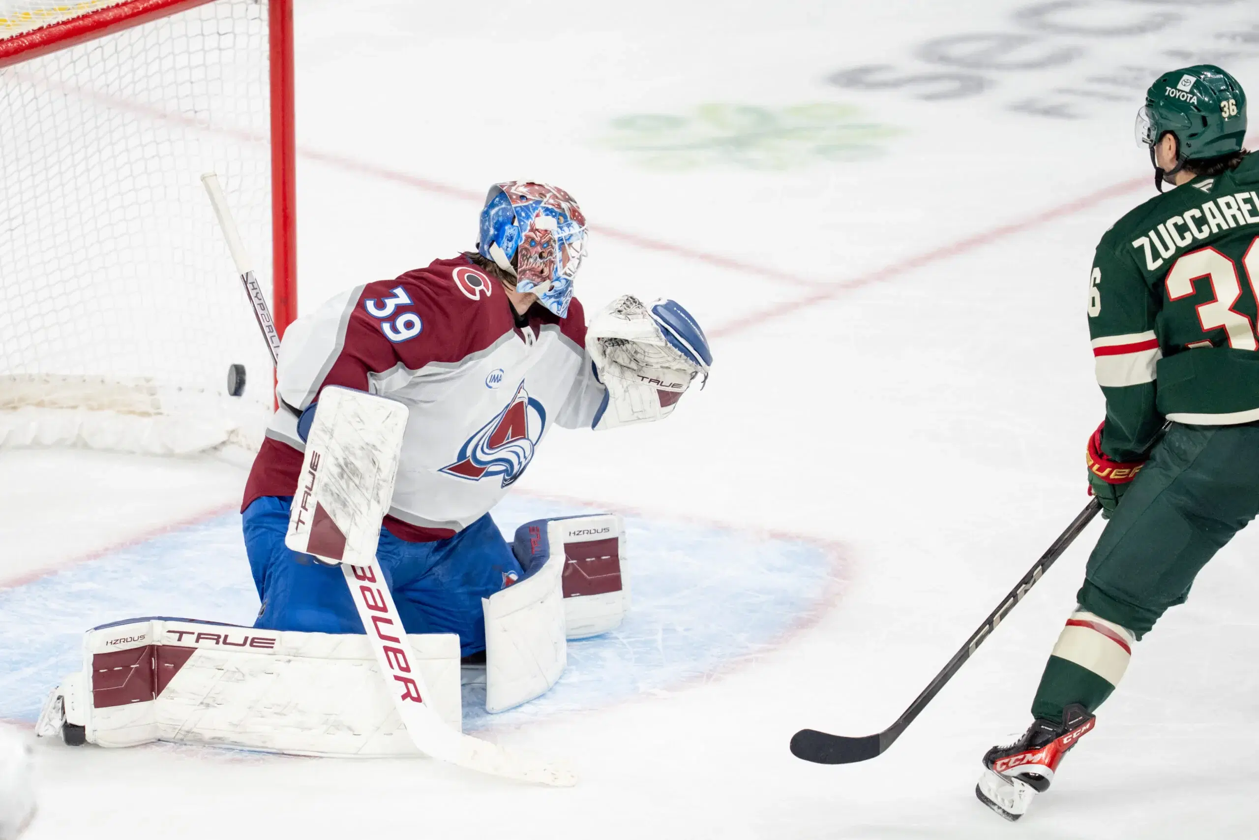 Mats Zuccarello and Mackenzie Blackwood