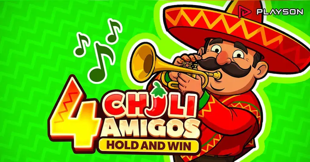 Playson’s 4 Chilli Amigos Hold and Win Now Live at Bitz.io