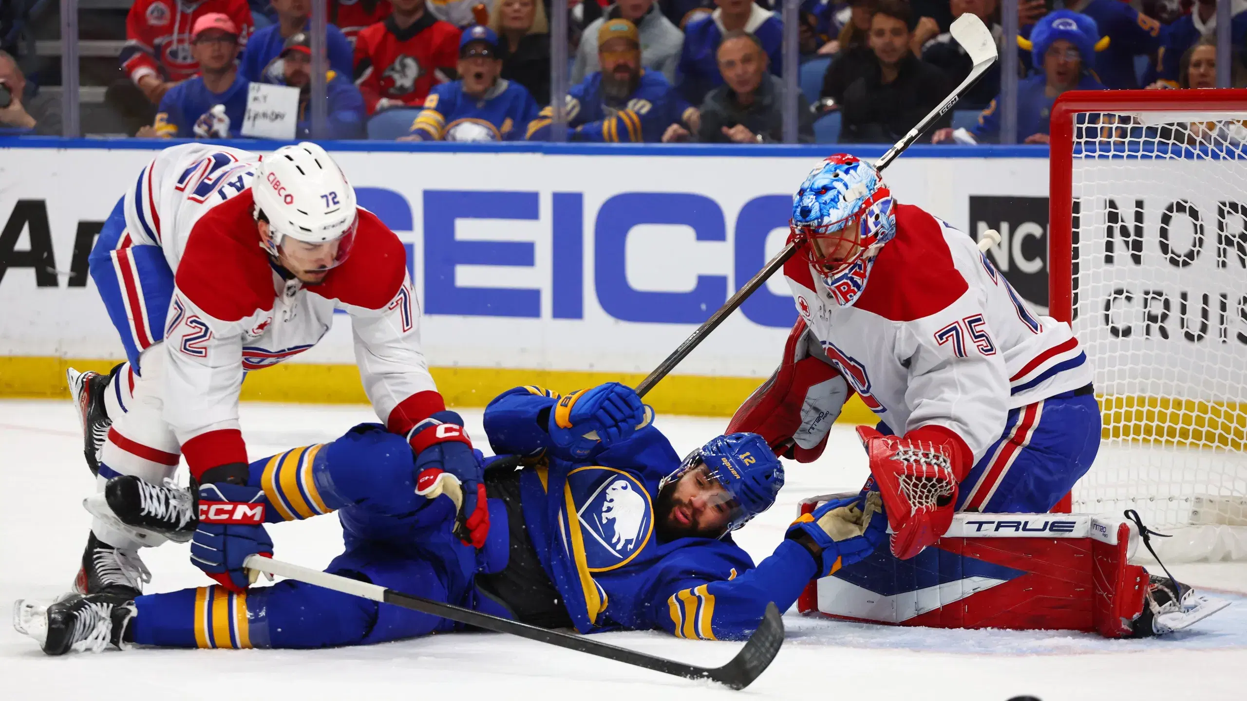 Jordan Greenway and Arber Xhekaj