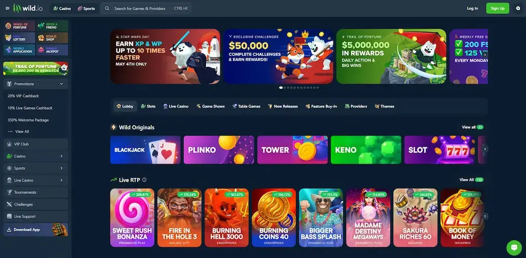 Wild.io FI May 2026