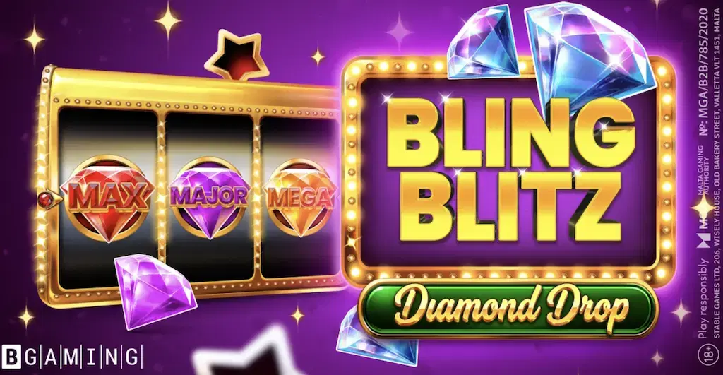 Bling Blitz Diamond Drop Now Live at JackBit Casino